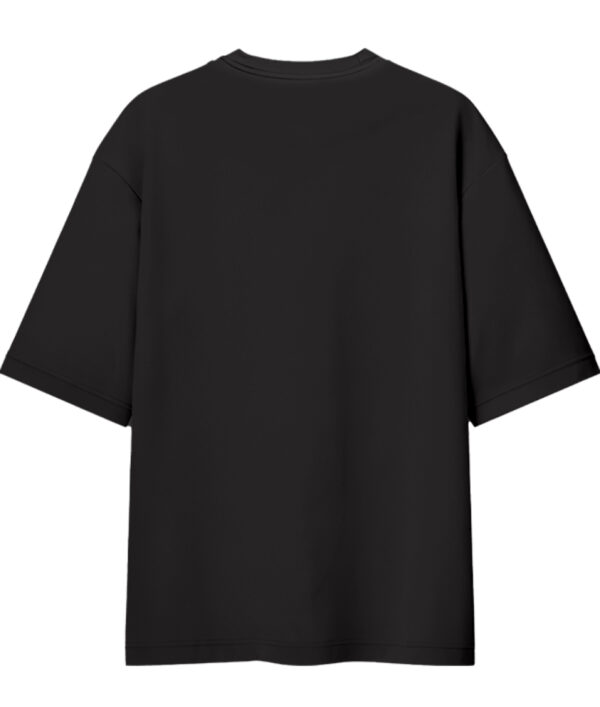 Black Oversized Tshirt back