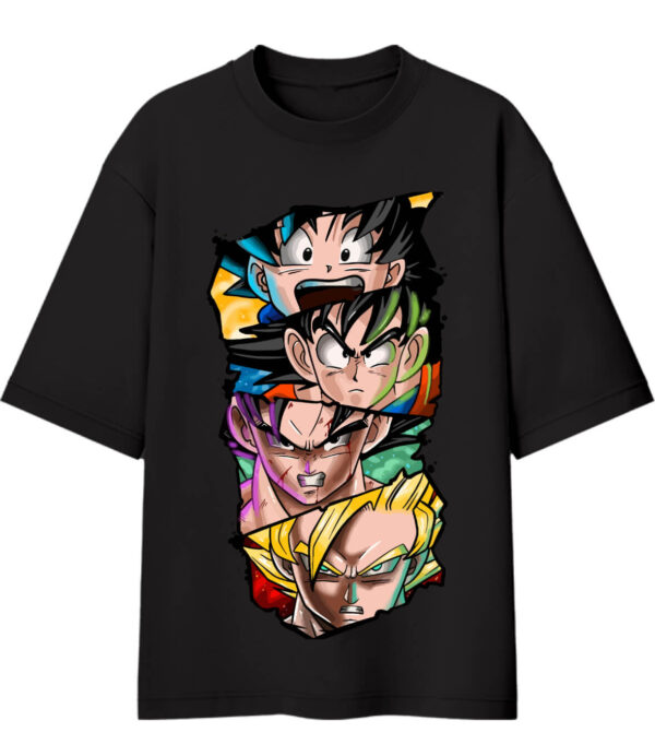 Black Dragonballz Oversized Tshirt