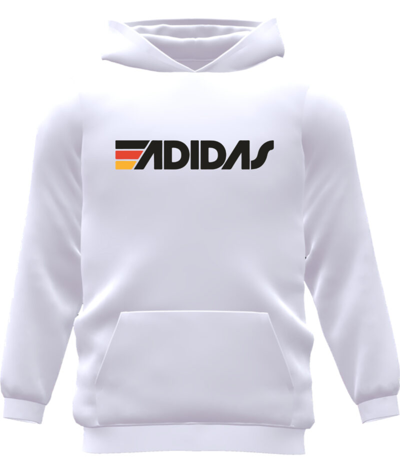 White Adidas Hoodie