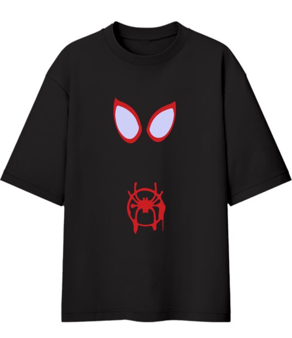 Black Spider Oversized Tshirt