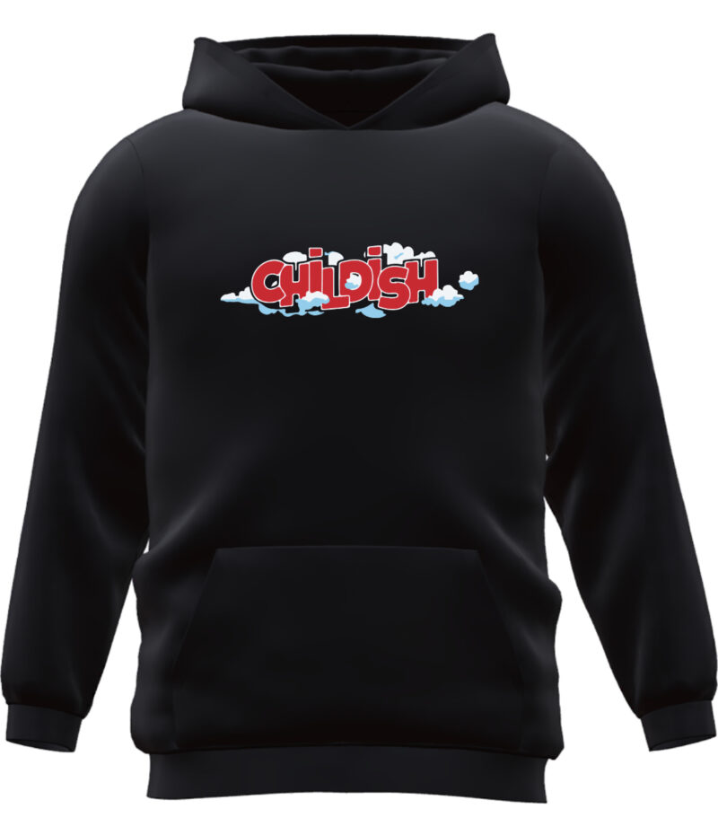 Black Childish Hoodie