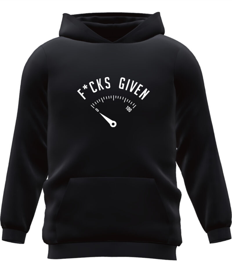 Black F*cks Given Hoodie