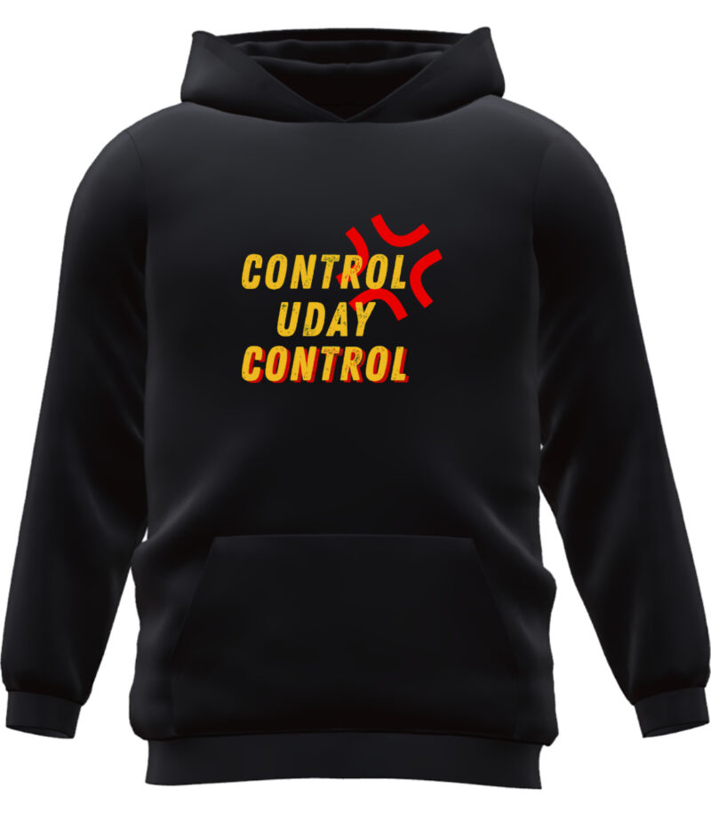 Black Control Uday Control Hoodie