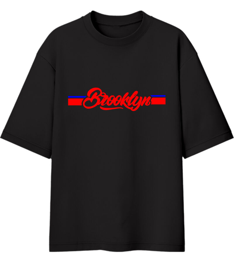 Black Brooklyn Oversized Tshirt