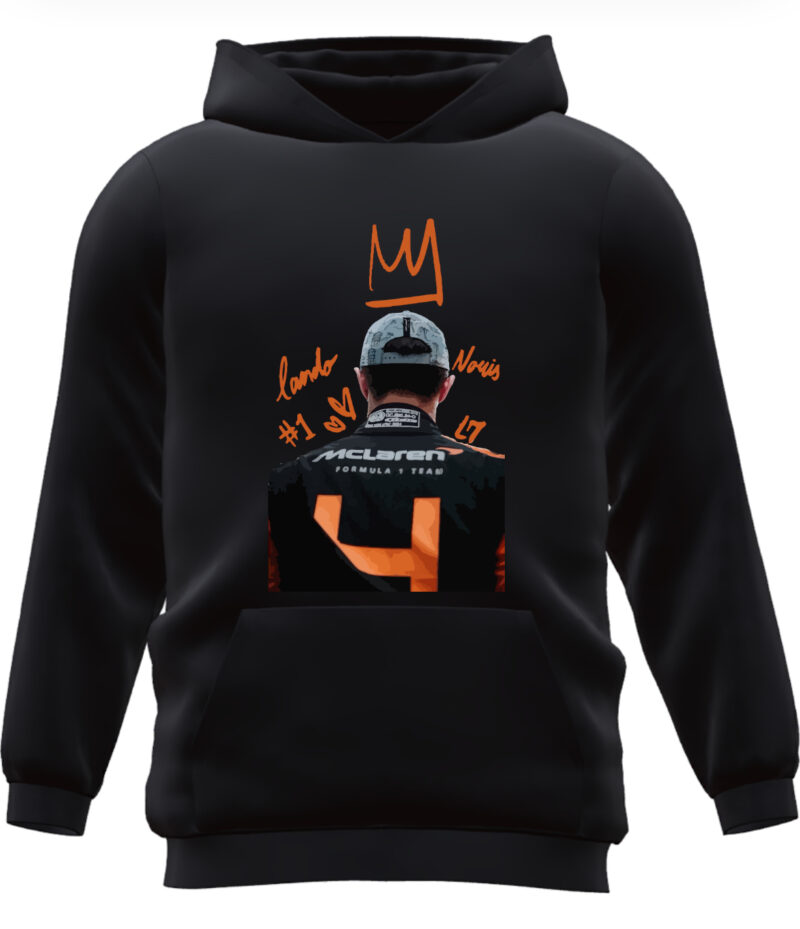 Black Top Racer Hoodie