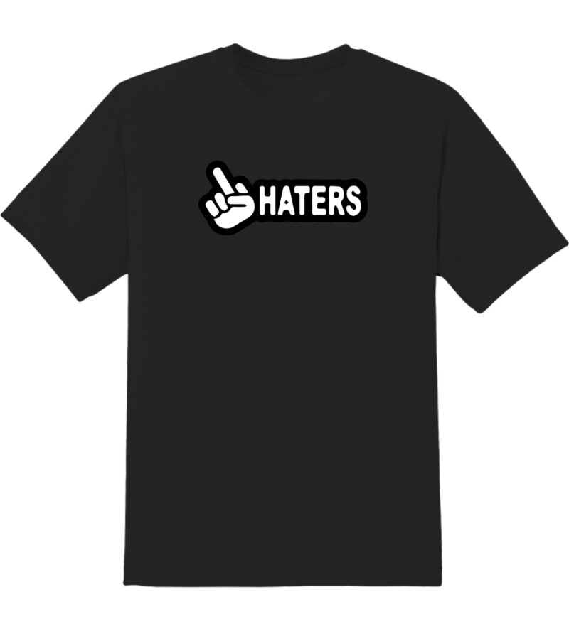 Black Haters Regular Tshirt