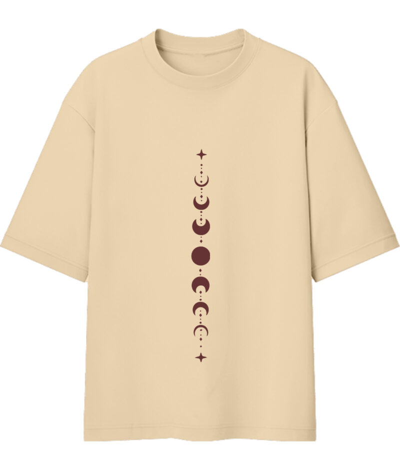 Sandal Moon Phase Oversized Tshirt