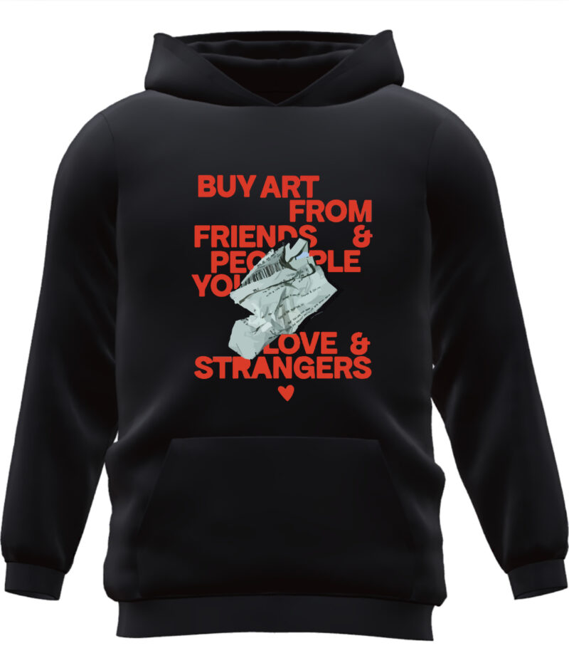 Black Buy Art.... Hoodie