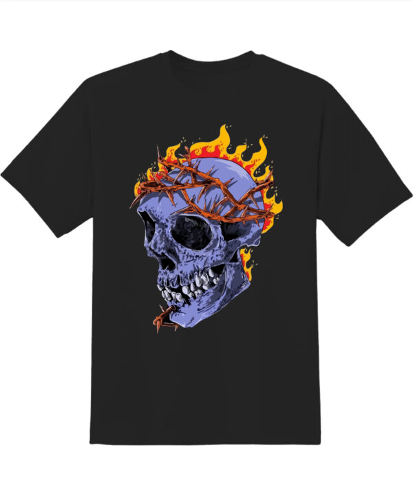Black Skull Regular Tshirt